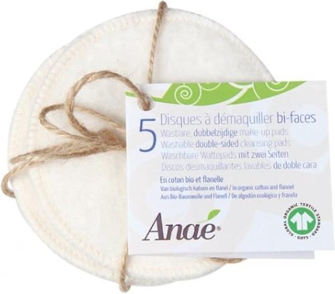 Hergebruikbare Anae wasbare make up schijfjes - 5 STUKS