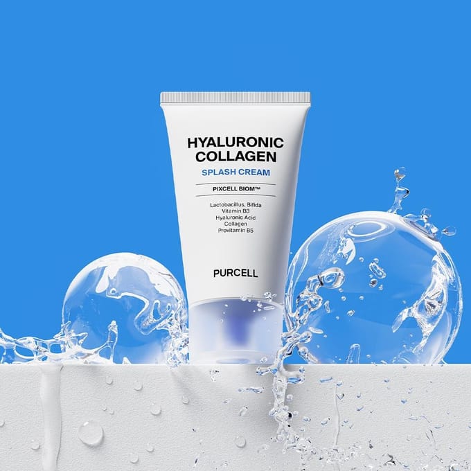 PURCELL Pixcell Biom Crème Splash Acide Hyaluronique Collagène 50ml