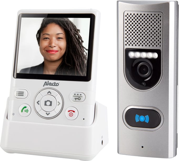 Alecto ADI-250 Draadloze digitale deurbel met camera