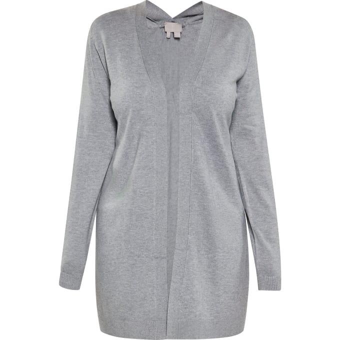 RISA Vest Dames grijs melange