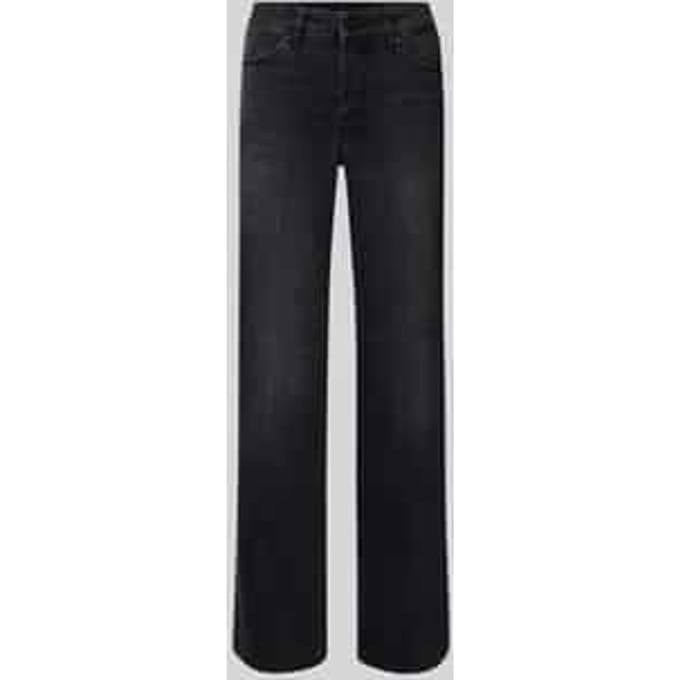 wide fit jeans van katoenmix model 'Carie'