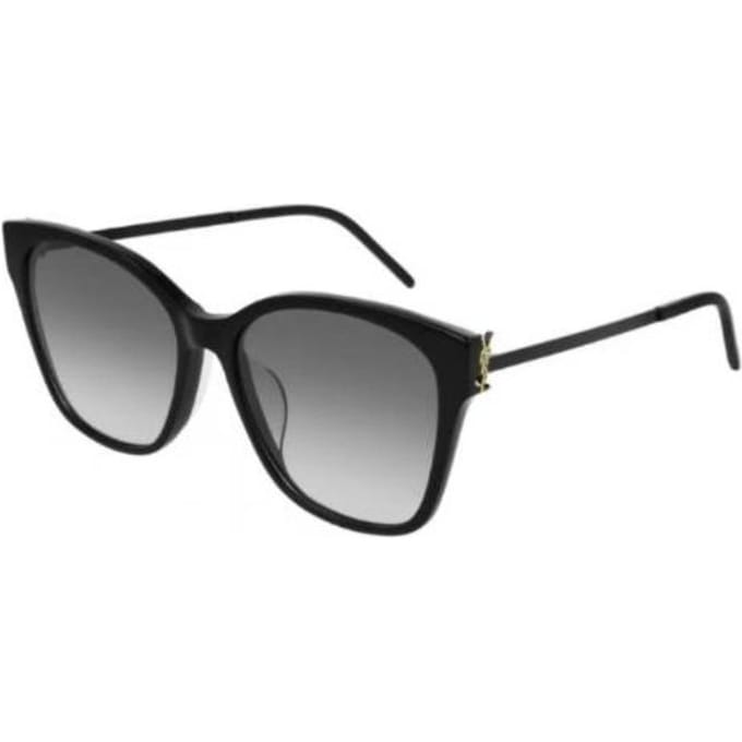 Saint Laurent Cat Eye Zonnebril Dames zonnebril Zwart SLM48SK002 Basic Packaging-Eyeglass Case