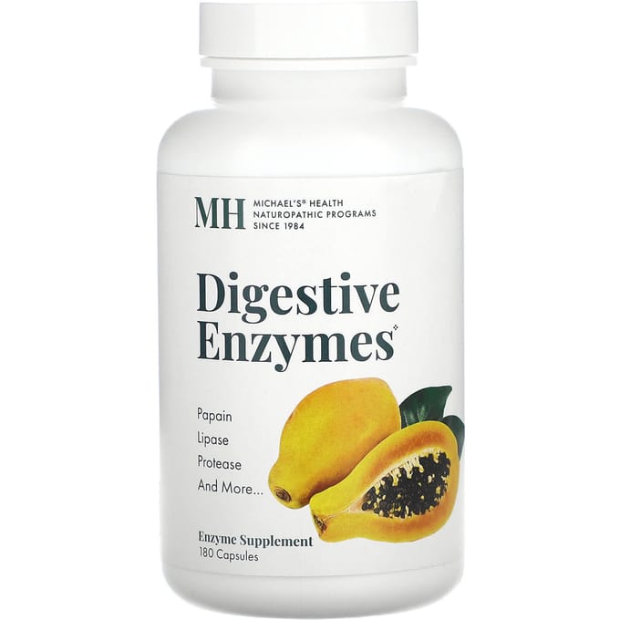 Michael's Naturopathische Spijsverteringsenzymen, 180 capsules