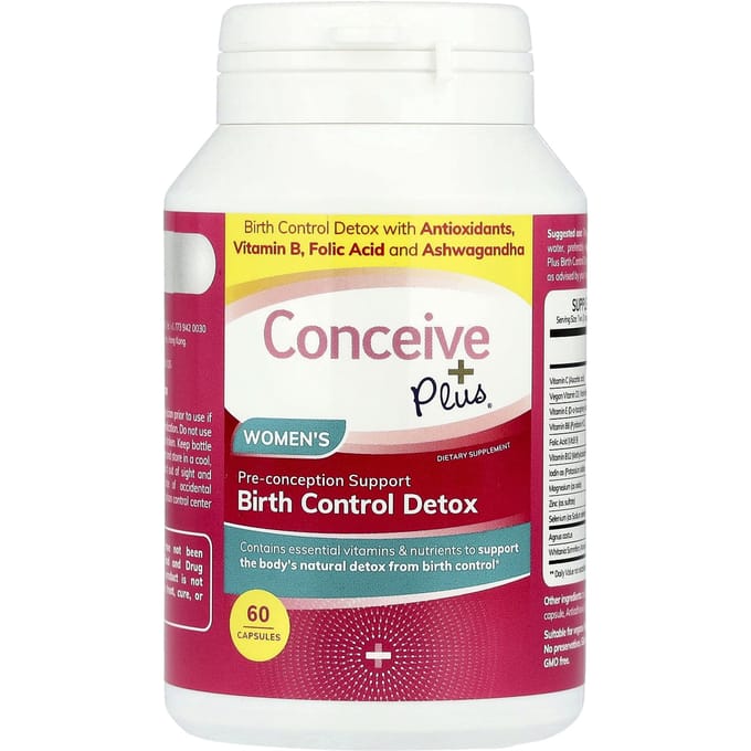 Vrouwelijke Anticonceptie Detox, 60 Capsules