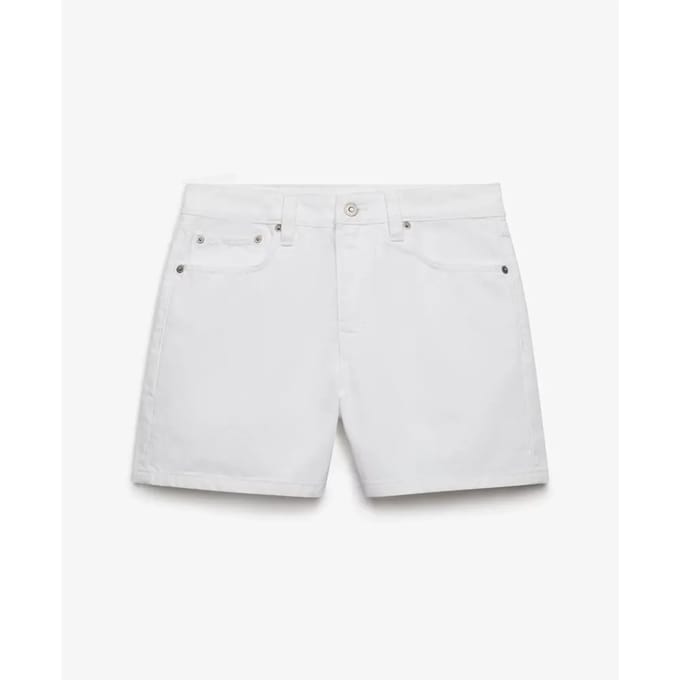 Superdry - Mid Rise Denim Shorts - Dames - Jeans shorts