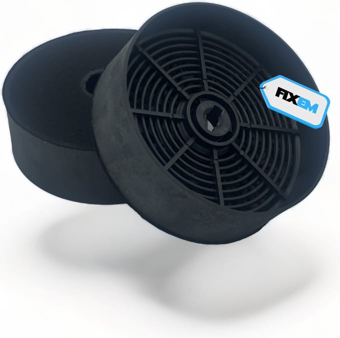 Fixem® - Geschikt voor Ikea Afzuigkap filter - Koolstoffilter - 904.213.36 - 42 x 126MM - 2 stuks