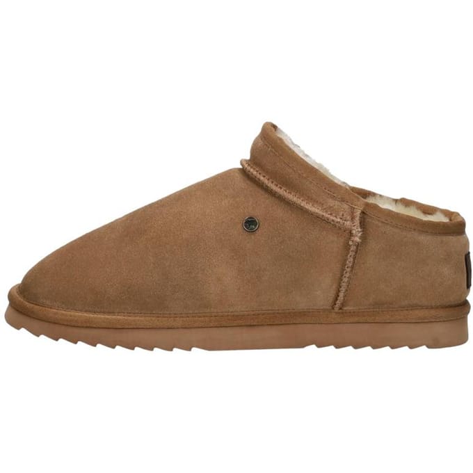 Warmbat Warmbat Conner Pantoffels cognac Suede