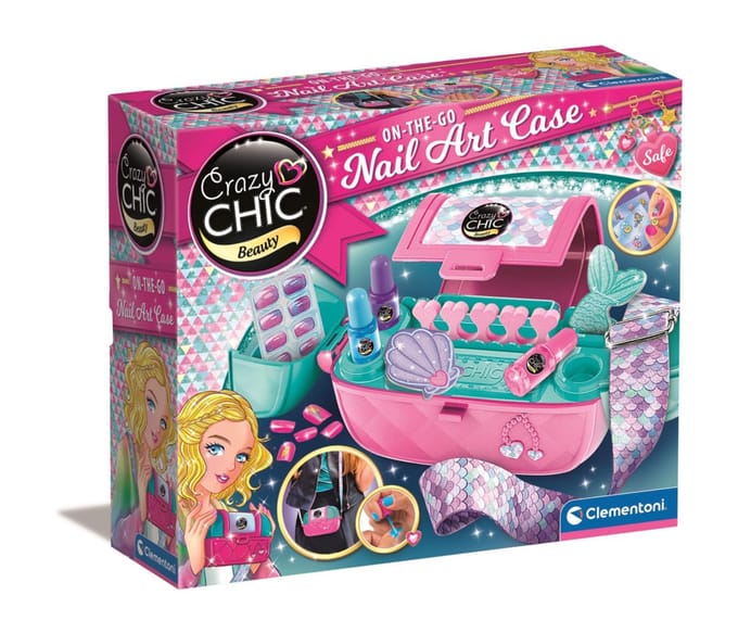 Crazy Chic On The Go Nagelstudio voor het geval Clementoni