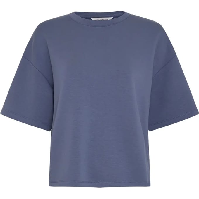 Dames sweatshirt met korte mouwen Moss Copenhagen Nilda Ima Q