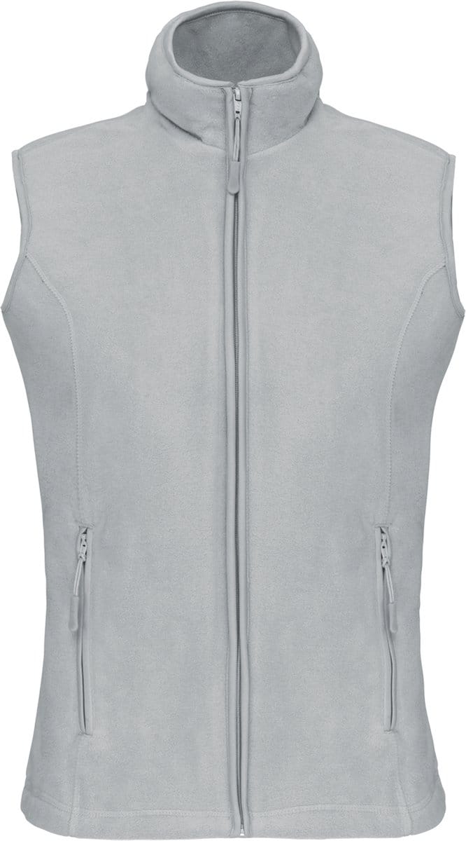 Kariban Bodywarmer van microfleece dames K906 - Snow Grey - S