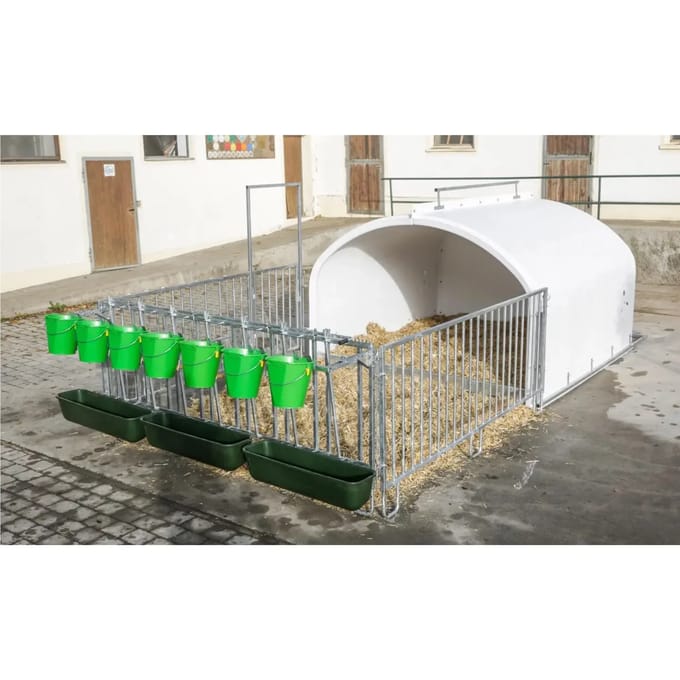 Kennel met omheining Kerbl Premium