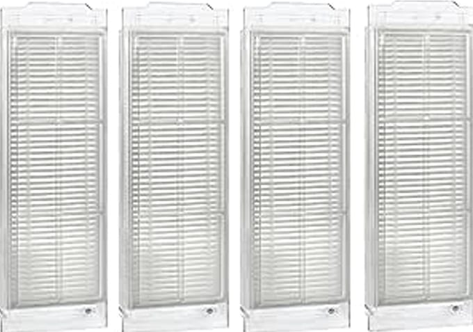 4 Stks Filter Vervanging geschikt voor Cecotec Conga 3490 Stofzuiger Accessoires Onderdelen