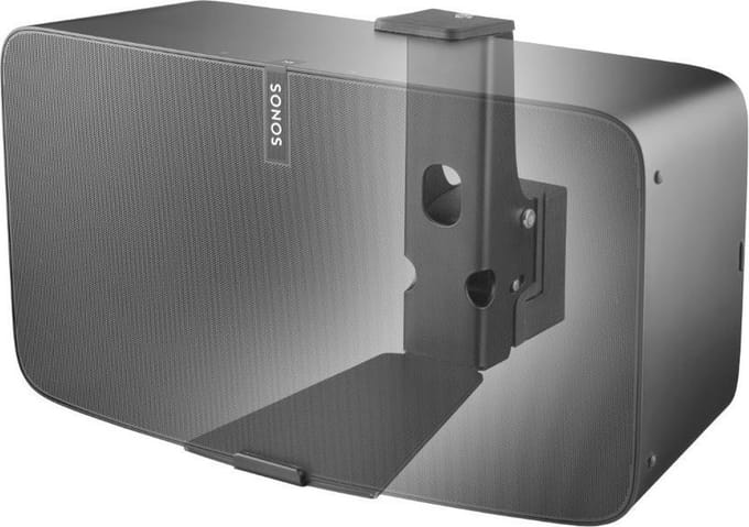Cavus - CMP5HB Muurbeugel voor Sonos Five (ook geschikt voor Play:5 gen 2) – Horizontaal – Zwart