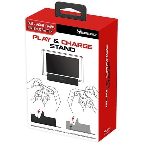 Subsonic Nintendo Switch Play & Charge Stand-Standaard (Switch) Nieuw