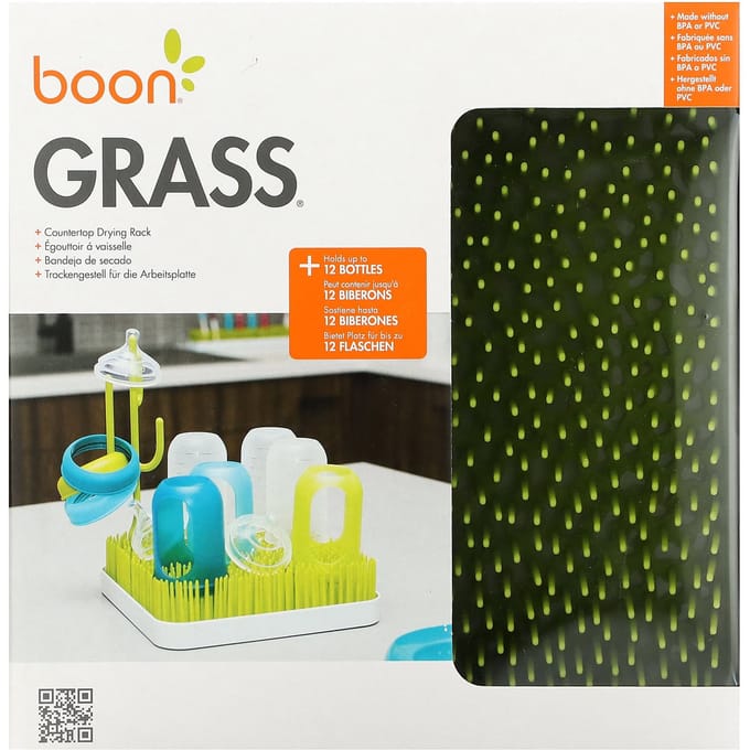Boon, grasvorm, keuken droogrek black