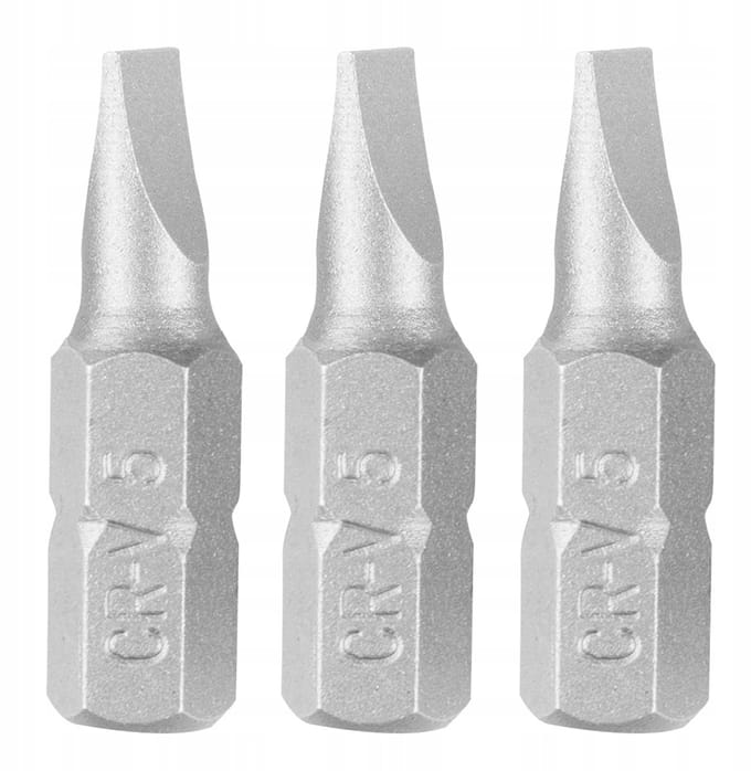 GRAPHITE SL5 x 0,8 x 25 mm bits - Set van 3