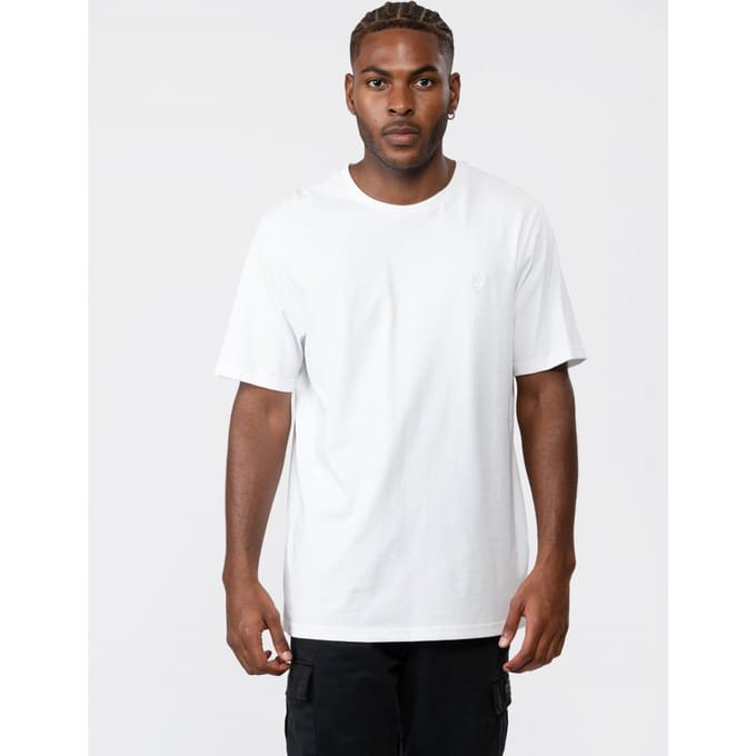 Lyle & Scott tonale Eagle wit T-shirt