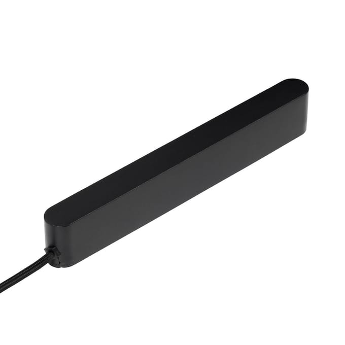Lindby LED driver Lumaro, zwart, lengte 67,5 cm, 100W