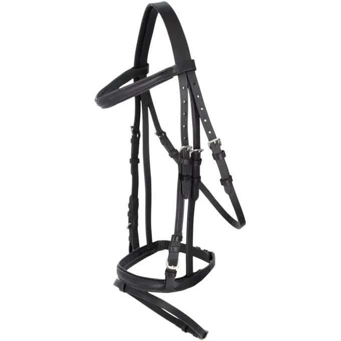 Rubber paardenbit ringen Covalliero (x2)