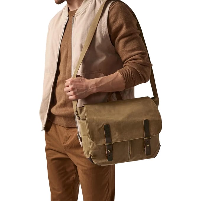 Laptop tas van waterdichte canvas Quadra Heritage