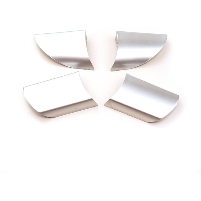BDP1186 Cache Garniture Volant Plastique Chromé Ensemble pour Ford Focus MK2 2004-2010