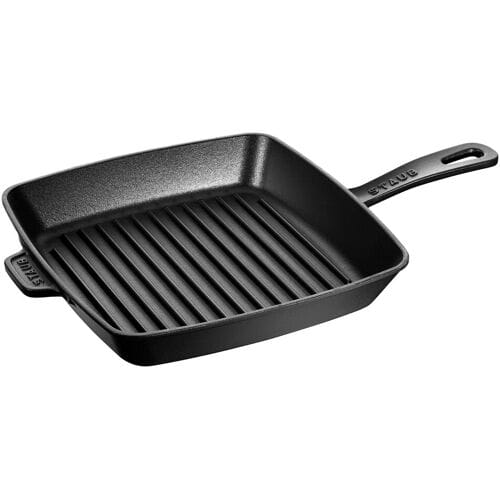 STAUB GRILL PANS - American Grill - 260x260mm - Gietijzer - Zwart zwart