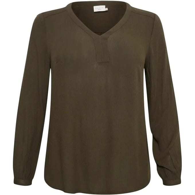 Damesblouse met lange mouwen KAFFE Curve Ami