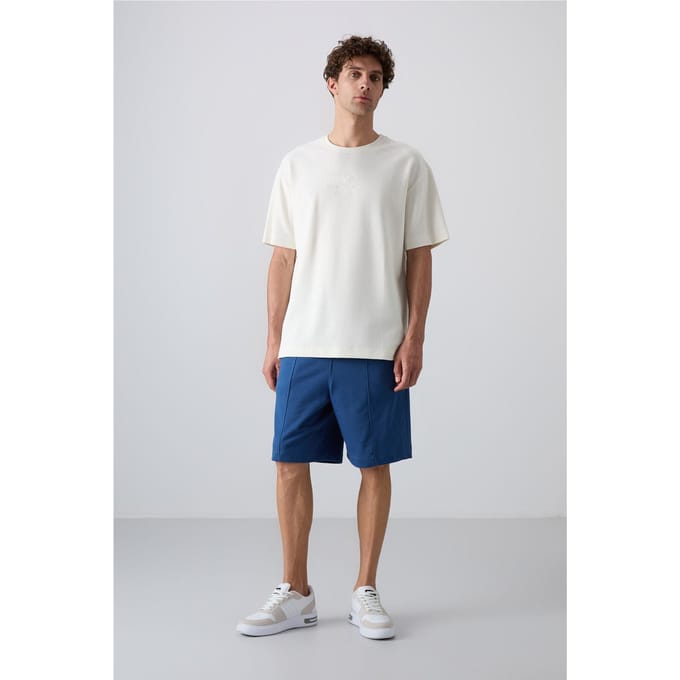 Heren Gebreide Sweatshorts