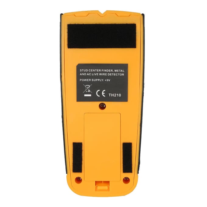 Stud Finder 3-in-1 multifunctionele LCD digitale wanddetector Metaal Hout AC-kabel Live Wire Scanner oranje