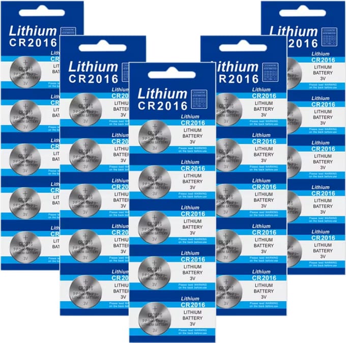 Maxenza CR2016 - 3V Lithium Knoopcel - 25 Batterijen