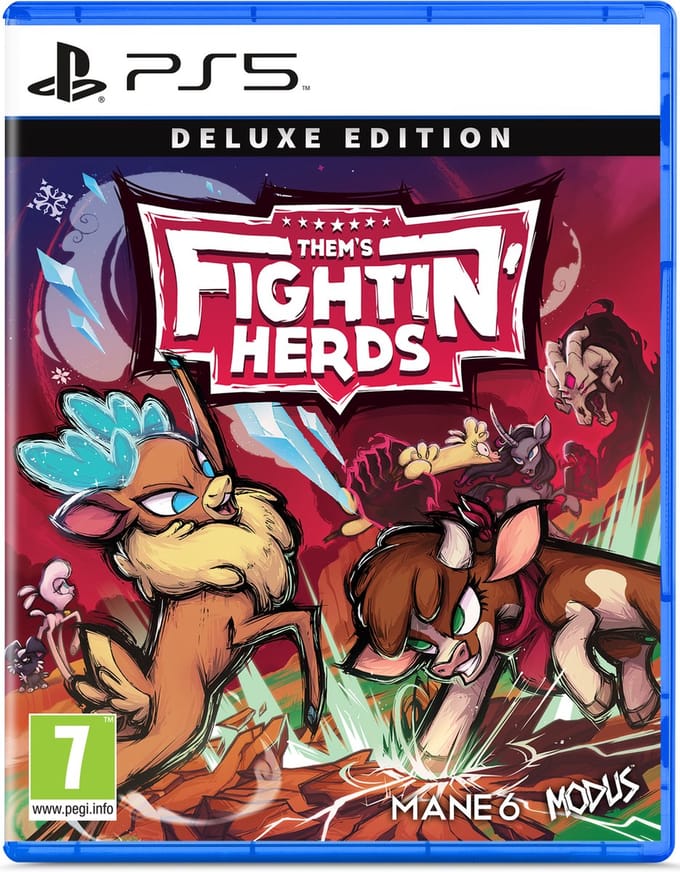 Them's Fightin' Herds - Deluxe Editie - Sony PlayStation 5 - Fighting