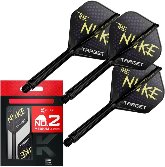 Target K-Flex Luke Littler NO2 - Dart Flights - Medium