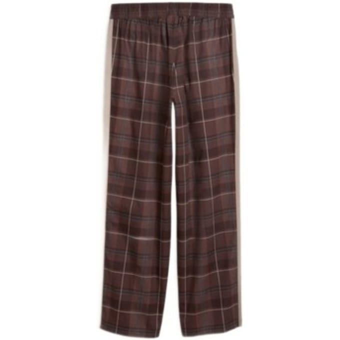 Harembroek Puma Yellow T7 Relaxed Tartan Woven Track Pants Op