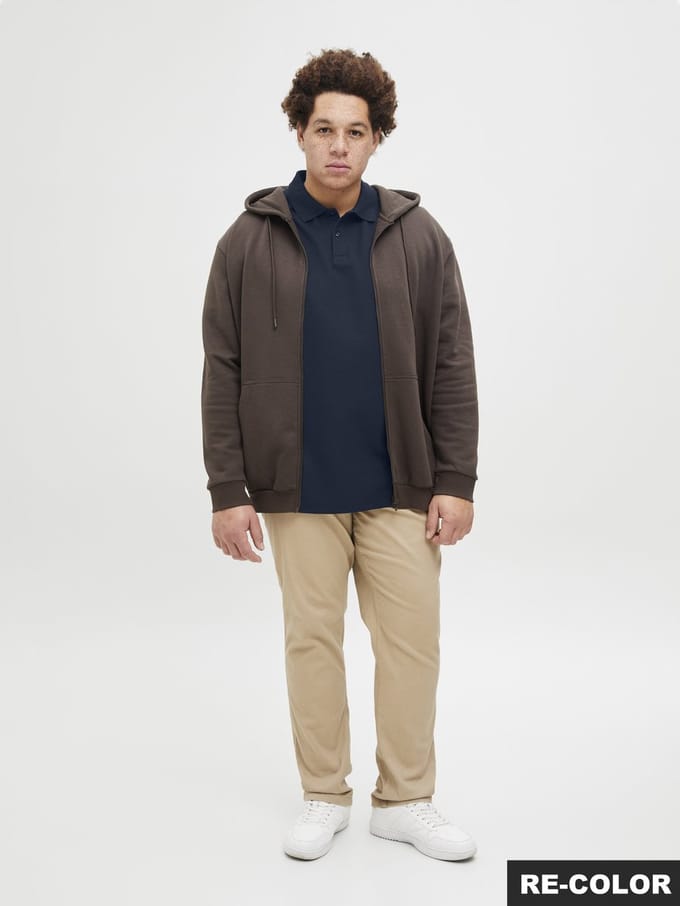 Jack & Jones Plus Polo shirt Plus Size Logo Polo shirt