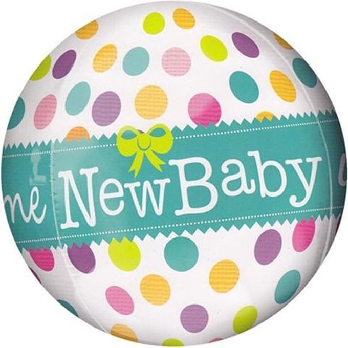 Qualatex - Folieballon ORBZ New Baby 45 cm