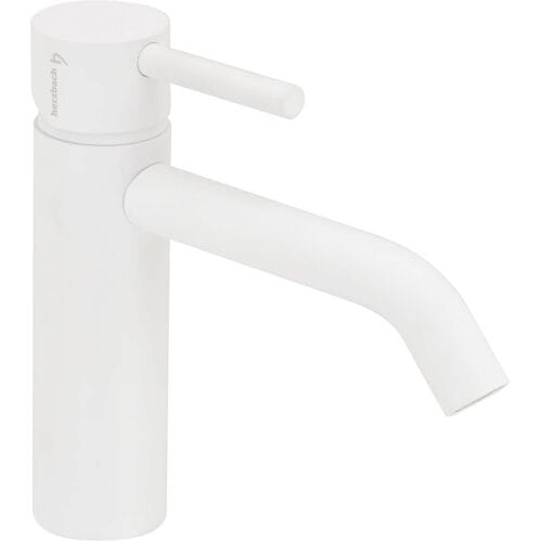 Herzbach DEEP WHITE Single-lever basin mixer M-Size spout 15 cm 23.203720.1.07