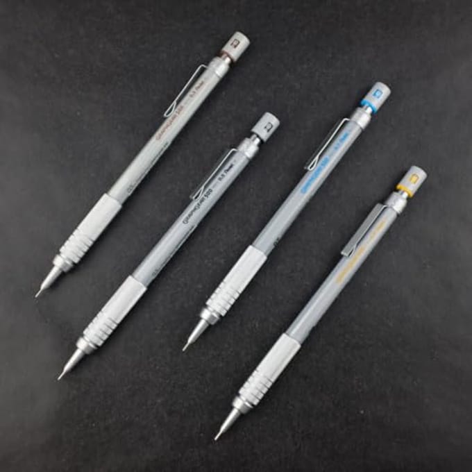 Mechanisch Drafting Potlood 0,3 mm - 12 Stuks - Perfect voor Tekenen en Ontwerpen