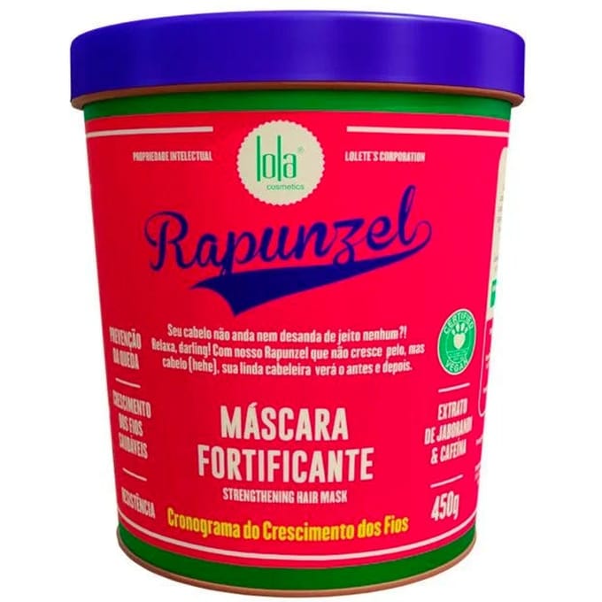 Lola Cosmetics Rapunzel 450g Haarmasker Transparant