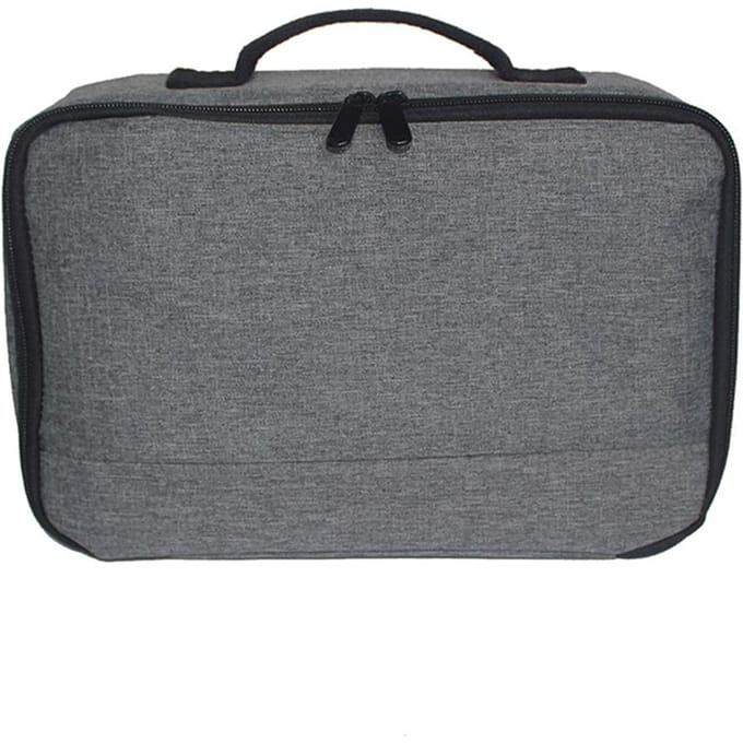 Sac de rangement pour projecteur gris Portable, sac de transport universel, organisateur de rangement de voyage pour gris