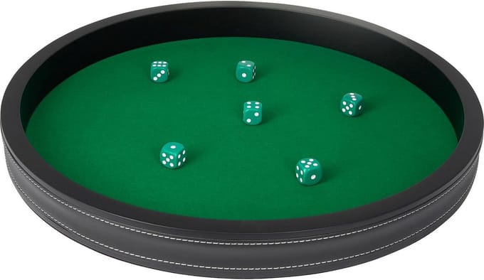 Dobbelbaan Buffalo 40 cm inclusief dobbelstenen
