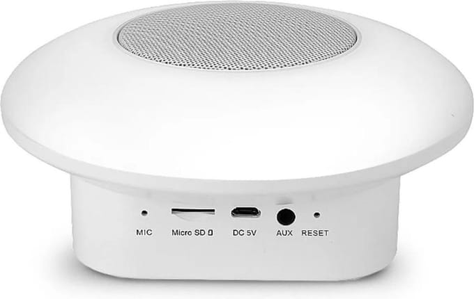 Smooz Disc – RGB Hang/Tafellamp met Bluetooth Speaker | Draagbaar & Oplaadbaar