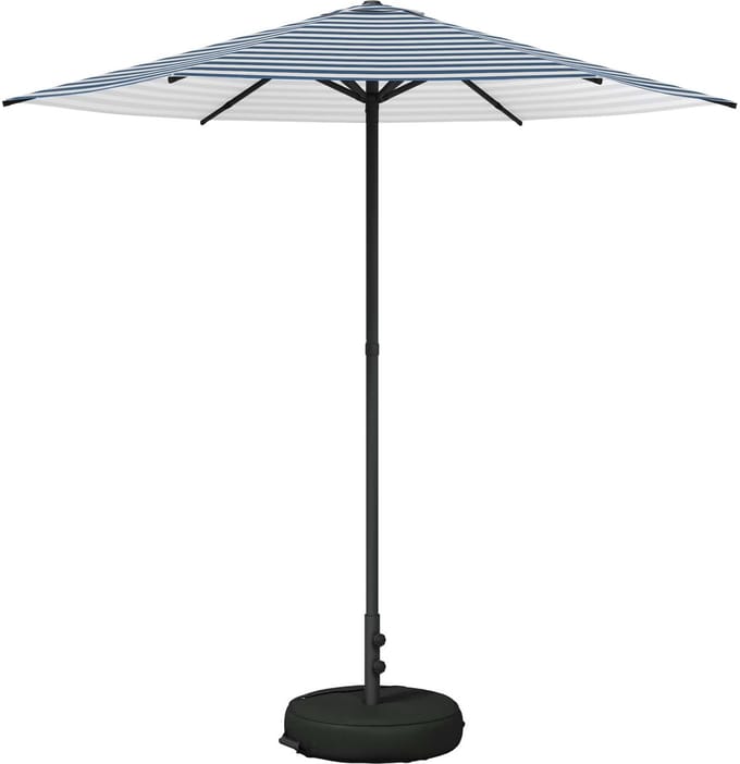 vidaXL - Tuinparasol - met - voet - Rechthoekig - 2,3 - x - 2,3 - m - Polyester