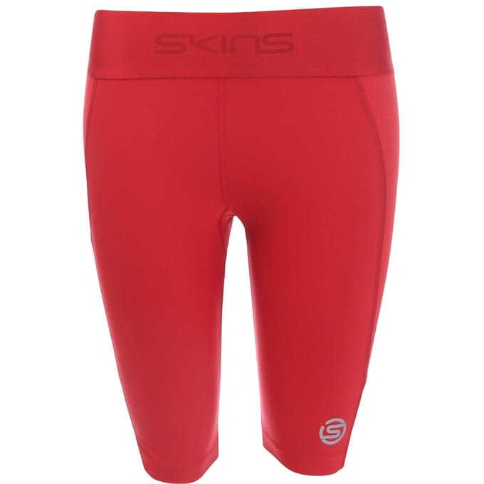 Skins Dames Serie-3 Compressie Shorts (Rood)