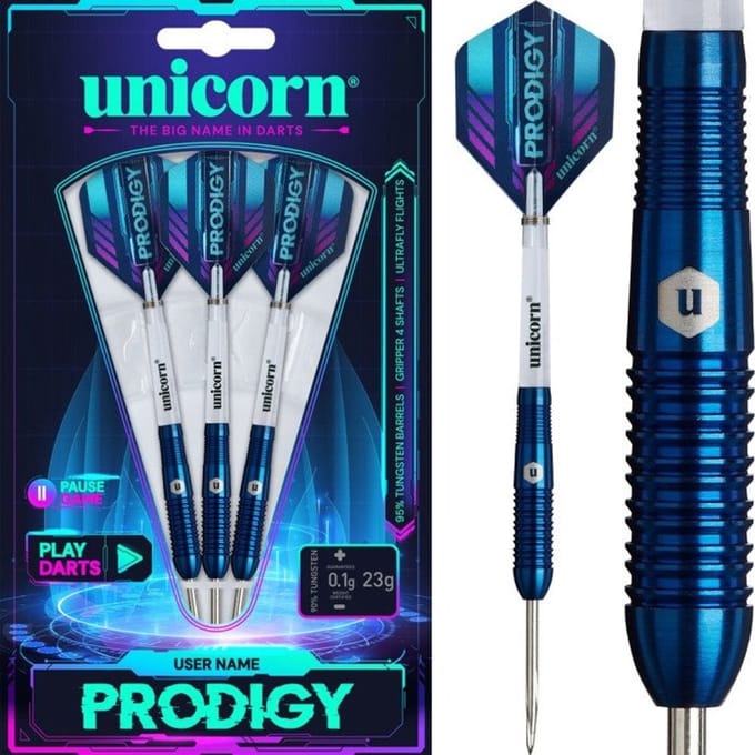 Unicorn Prodigy S2 95% - Dartpijlen