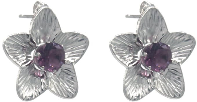 Oorbellen - RVS - bloem - 2cm - dames - sieraden - subtiel - elegant - cadeau