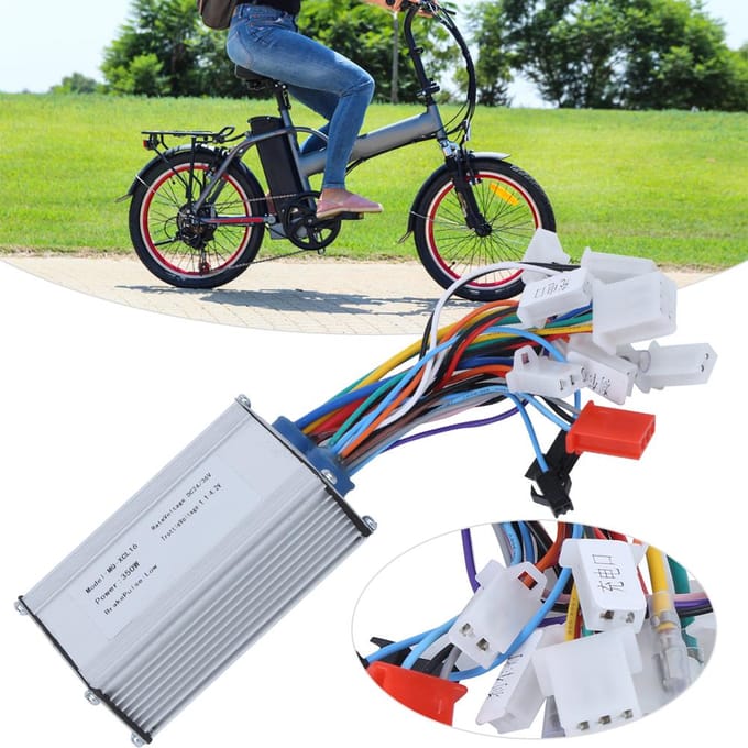 Aluminiumlegering Elektrische Scooter Elektrische Fiets 36V Borstelloze Controller Uitrusting white