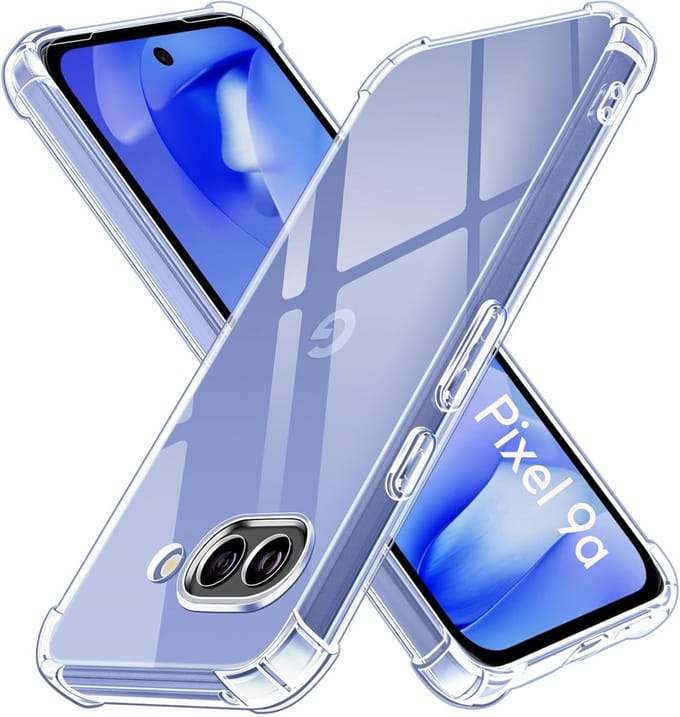 Hoesje geschikt voor Google Pixel 9A backcover Shockproof siliconen Transparant