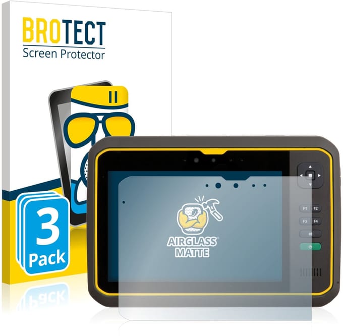 BROTECT - Screenprotector voor Trimble T7 - Folie Beschermfolie Beschermglas matte 3 Stuks