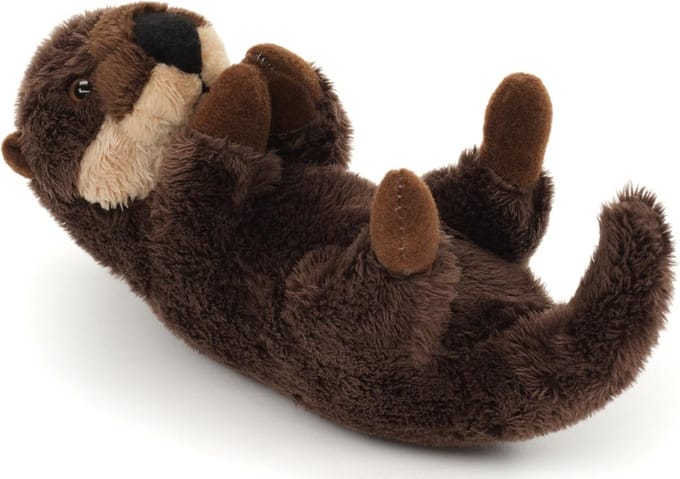 Lieve Otter Knuffel - Zacht Pluche Dier van 17 cm