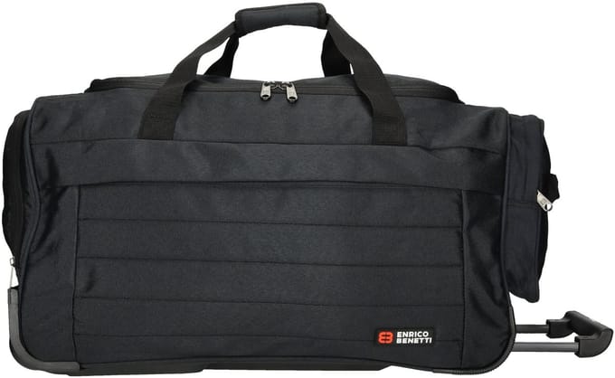 Enrico Benetti Montevideo Wieltas 49 Liter - Zwart
